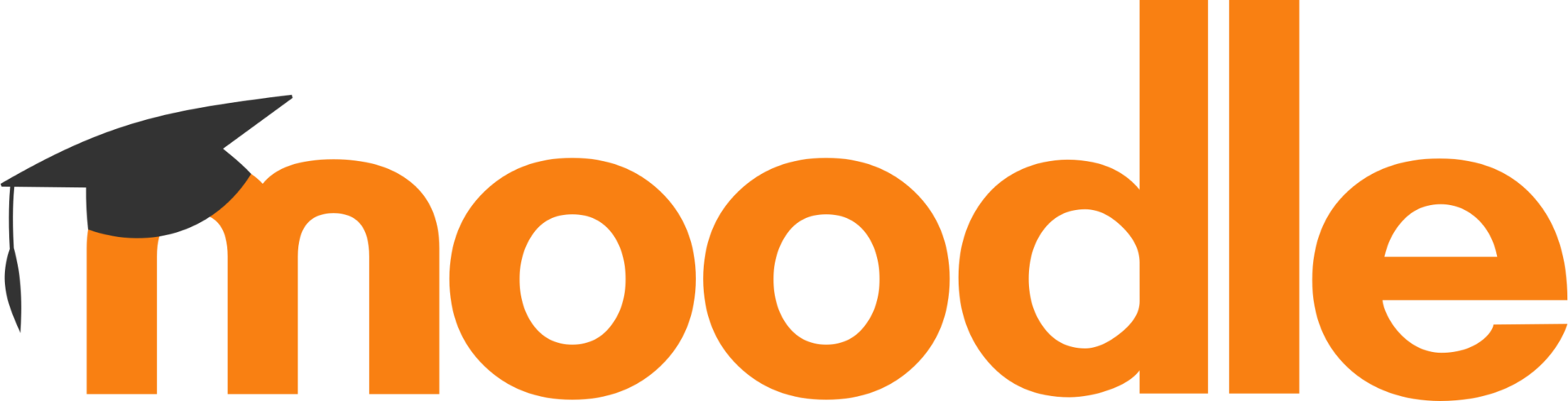 Moodle logo Moodle logo, Horizontal format.