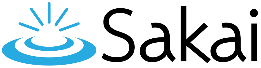 Sakai logo Sakai logo, horizontal format.